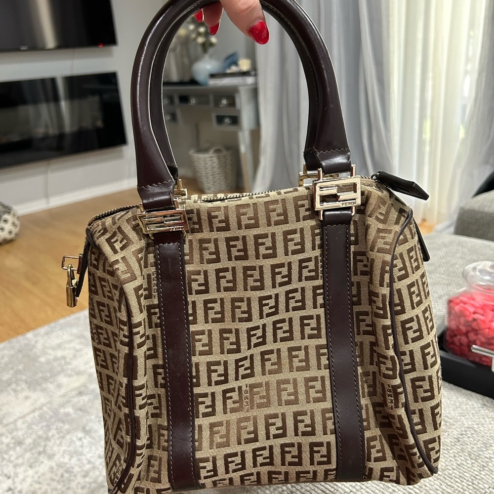 Vintage Fendi Zucca bag